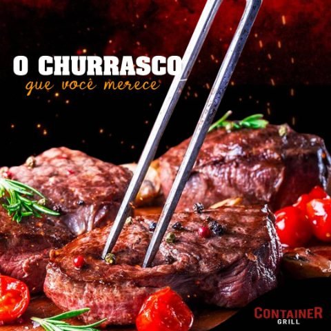 Arte do Container Grill: o churrasco que você merece